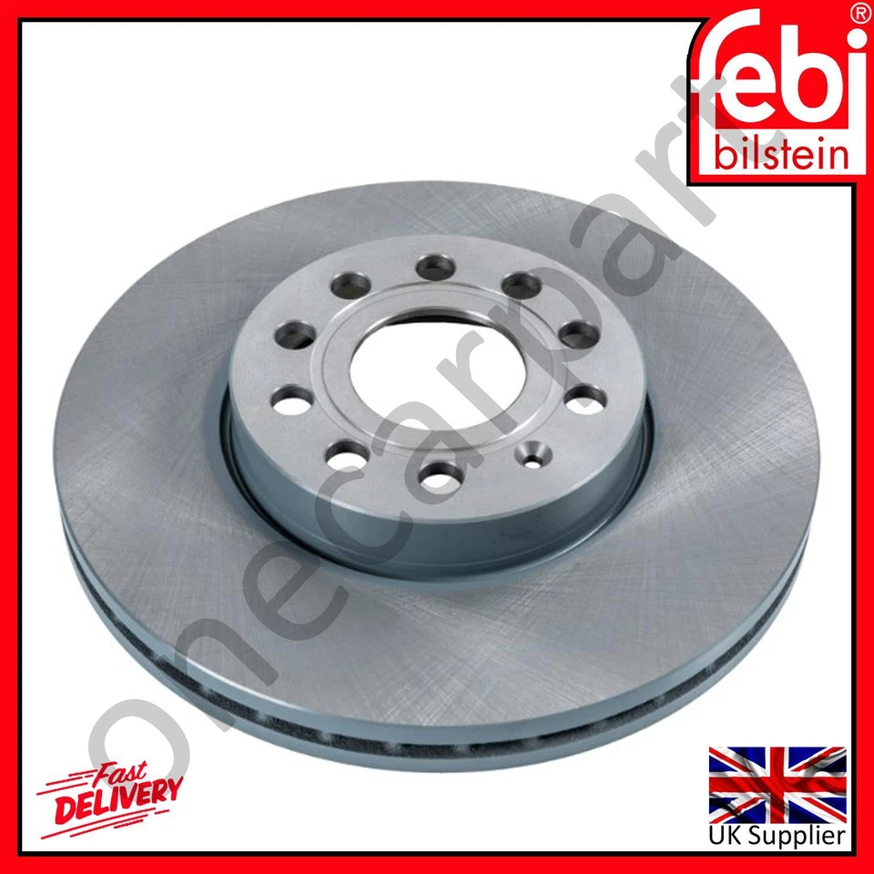 For VW GOLF JETTA TOURAN EOS TDi FSi FRONT 288mm GENUINE Febi BRAKE DISCS - Image 1 of 4