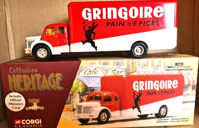 CORGI Héritage réf 73003 - BERLIET GLR8 GRINGOIRE  - 1/50 - N° 01541/5000 - Photo 1/4