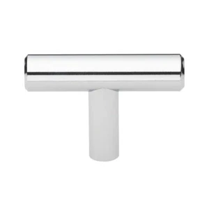 GlideRite 2" Polished Chrome T-Bar Handle Knobs (10pks) 5002-T-PC-10 - Bild 1 von 3