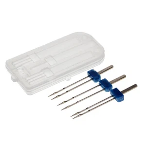 3 stück Zwillingsnadeln / Doppelnadeln Nähmaschinennadeln Set - Picture 1 of 7