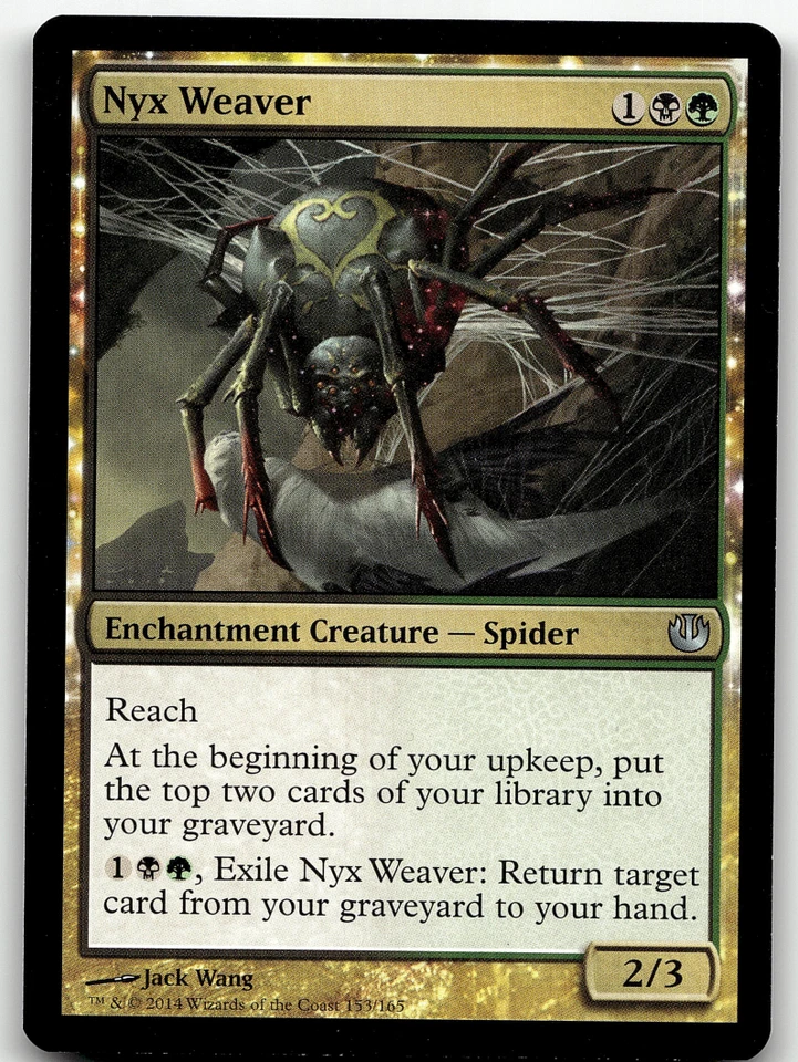 MTG Nyx Weaver Journey into Nyx 153/165 Regular Uncommon - Image 1 of 1