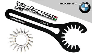 CHIAVE GHIERA SCARICO  COLLETTORE MARMITTA BMW 2V BOXER R45 R60/5/6/7 R90 S - Imagen 1 de 1
