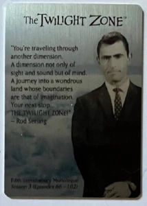 Twilight Zone Rod Serling Edition Opening Monologues M3 - Picture 1 of 2