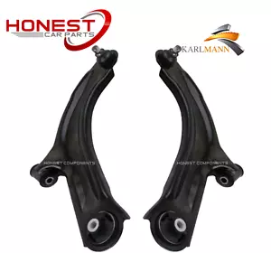 For NISSAN CUBE 2008-2015 FRONT LOWER WISHBONE CONTROL ARMS X2 Karlmann NEW - Picture 1 of 1