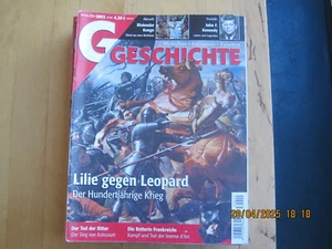 Zeitschrift G Geschichte Ausgabe 11/2003 Lilie gegen Leopard - Der Hundertjährig - Bild 1 von 1