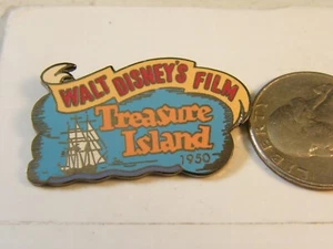 PIN DE PELÍCULA WALT DISNEY ISLA DEL TESORO 1950 - Imagen 1 de 2