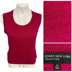 Suéter Jones New York Mujer Mediano Rosa Swank Carrera Oficina Profesional - Imagen 1 de 13