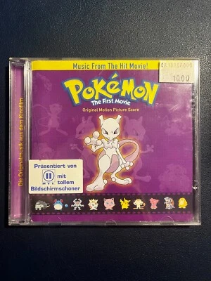 Pokemon - The First Movie | CD Musik zum Film OVP komplett Nintendo Soundtrack - Bild 1 von 3