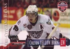 2007-08 Tri-City Americans #25 Colton Yellow Horn