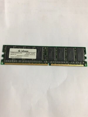 Infineon HYS64D32300GU-5-B 256MB,DDR,400,CL3 RAM Memory 326667-041 - Image 1 of 4