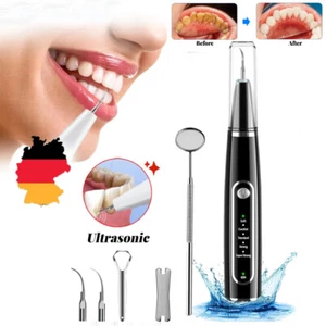 Zahnreinigung set Ultraschall Zahnsteinentferner,Profi Elektrisch USB Zahnbürste - Bild 1 von 12