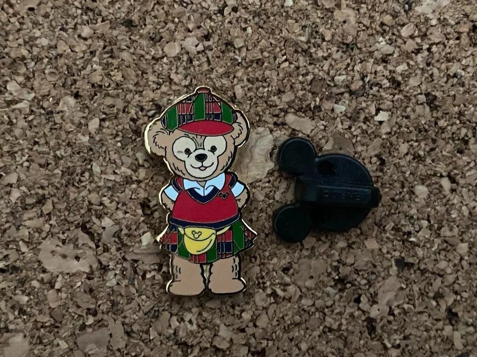 H1 PIN 'S DUFFY BEAR DISNEY TRADING PIN RARE MICKEY MOUSE BEAR AUTHENTIC NO5 - Image 1 of 1
