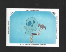Beetlejuice Dart FlipCards 1990 Glow-in-the-Dark Sticker 7