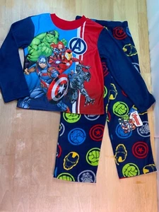 New Boy's Marvel Avengers PJ Set Sz 8--Awesome Looking!!* - Picture 1 of 3