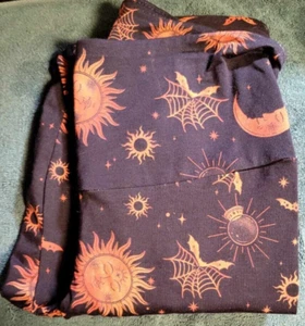 NO BOUNDARIES/NOBO JUNIOR HALLOWEEN ANKLE LEGGINGS ORANGE SUN - XS (0-2) NWT - Picture 1 of 4
