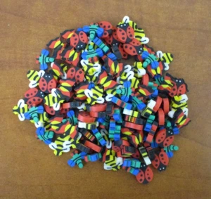 Bulk Mini Insect Erasers Assortment, 144 Pieces, Mini 3/4 Inch, Kids Favor/Party - Picture 1 of 3