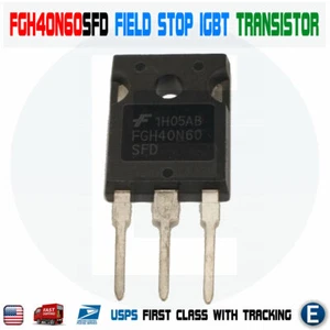 FGH40N60SFD Field Stop IGBT 40N60 40A 600V FGH40N60 Transistor Fairchild TO-247 - Imagen 1 de 3