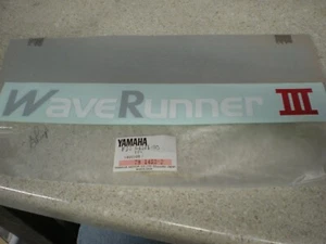 Emblem NOS OEM Yamaha 1990-91 WRA650 FJ0-64121-00 - Bild 1 von 2