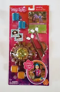 Juego de accesorios de campamento para muñecas My Life fuego ilumina malvaviscos - Imagen 1 de 3