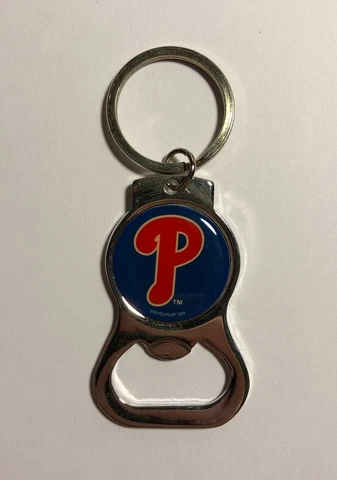WHOLESALE (25 units) Philadelphia Phillies Licensed Bottle Opener Key Chain NWT Cover