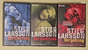 STIEG LARSSON / Millennium Trilogie (Komplett): Verblendung Verdammnis Vergebung - Bild 1 von 3