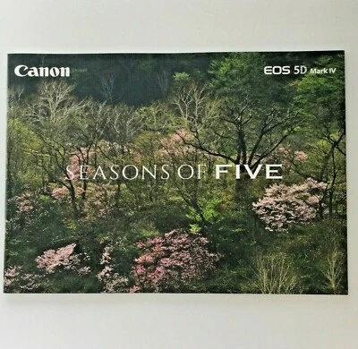 Canon  EOS 5D Mark Ⅳ Japanese Camera ＆Lens New Catalog Published in  March 2021  - Image 1 of 4