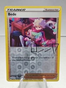 Bede #124/159 Reverse Holo Crown Zenith Pokemon - Picture 1 of 1