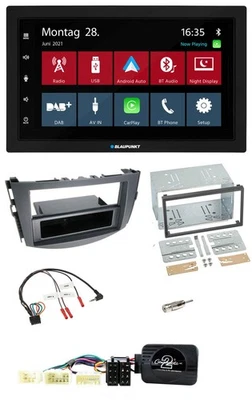 Blaupunkt Lenkrad Bluetooth DAB 2DIN USB Autoradio für Toyota RAV 4 2006-2011 - Bild 1 von 4