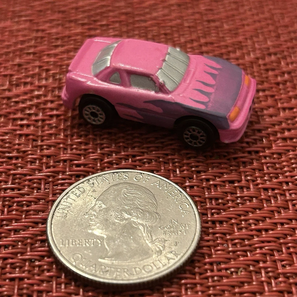 Micro Machines LOOSE STOCK CAR PINK PURPLE LGTI Galoob vintage 25gg - Image 1 of 1