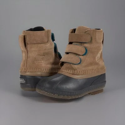NUEVA $90 BOTA SOREL unisex correa Cheyanne II (niño pequeño/niño pequeño) EE. UU. 13/UK12/EU 31 Foto 1 de 4