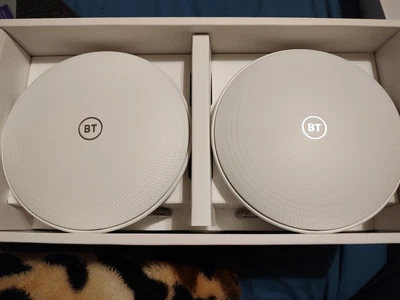 Single White BT Whole Home Disc WiFi Extender (2) - Set Of 3  - Image 1 of 4