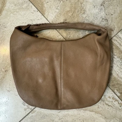 Cartera Hobo Monsac Original Cuero Marrón Foto 1 de 4