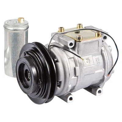AC Compressor w/ A/C Drier For Kia Sportage 2001 2002 - Image 1 of 3