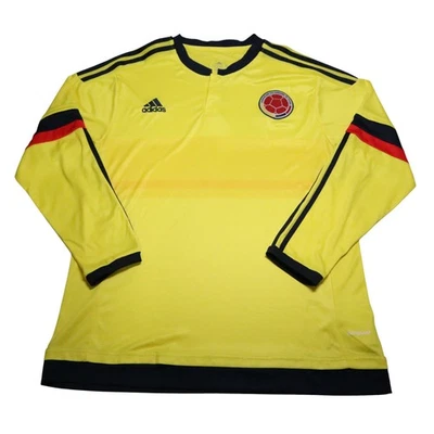 Camiseta de fútbol local de Colombia Adidas para hombre XL camiseta de fútbol de manga larga Foto 1 de 4