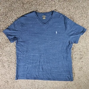 Polo Ralph Lauren Large Blue Vneck - Picture 1 of 6