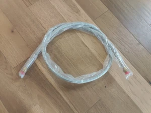 Manguera de transferencia criogénica de nitrógeno líquido de acero inoxidable de 6'  - Imagen 1 de 2