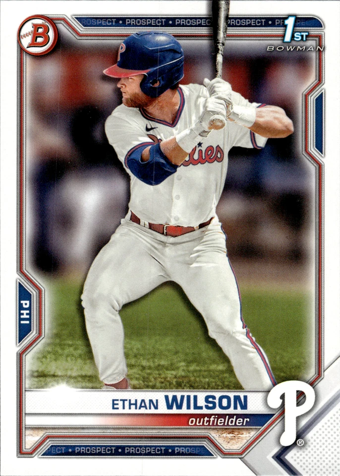 2021 Bowman Draft - Ethan Wilson #BD-140 (RC) - Image 1 of 1