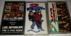 THE 2 LIVE CREW AS NASTY AS THEY WANNA BE Luke Skyywalker 2 In A Room KASSETTEN - Bild 1 von 2