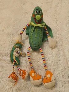 Amtoy Vintage 1980 American Greetings Super Pickle Stuffed Plush Animal Toys - Picture 1 of 14