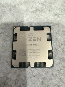 AMD Ryzen 9 7900x Processor (5.6 GHz, 12 Cores, LGA 1718/Socket AM5) Box -... - Picture 1 of 2