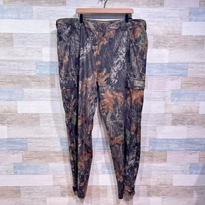 Scentlok Mossy Oak Break Up Fleece Hunting Pants Brown Odor Control Mens 3XL - Picture 1 of 9