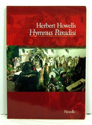 Hymnus Paradisi for SATB Choral Vocal & Piano Sheet Music Book Herbert Howells - Image 1 of 4