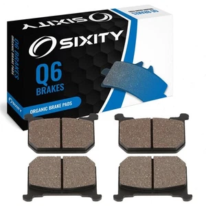 Front Organic Brake Pads 1984 Kawasaki KZ700A Set Full Kit A1 Complete ya - Picture 1 of 8