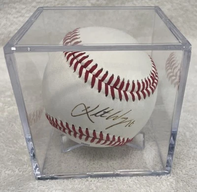 Béisbol autografiado firmado por KOLTEN WONG RAWLINGS OFICIAL ROLB1X Foto 1 de 4