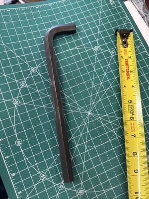 9/16" Allen Wrench Hex Key 9-5/8" Long 2-1/4" Wide New - Image 1 of 3