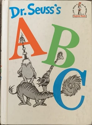 RARE! 1st Hardback Edition Dr. Seuss's ABC Children’s Beginner Book 1963 GOOD!!! Foto 1 de 4