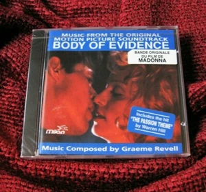MADONNA RARE SEALED BODY OF EVIDENCE CD SOUNDTRACK PROMO MADONNA HYPE STICKER LP - Picture 1 of 5