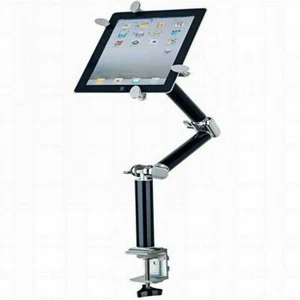 iPad Clamp Mount Desk Car Tablet Holder with Super Stable Aluminum Arm Sturdy - Picture 1 of 13