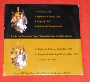 SNAP! CD IN CARD SLEEVE - SNAP! ALBUM SAMPLER - 1996 GERMAN ISSUE ON ARISTA - Imagen 1 de 4