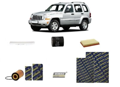 Kit Filtri Tagliando Jeep Cherokee KJ 2.5 CRD 4x4 105 Kw 143 Hp